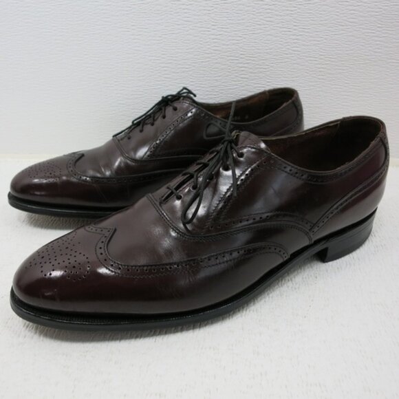 Bostonian Wingtip Brogue Leather Fashion Dress Oxford Men's Footwear Sz 11 C/A - Picture 1 of 6